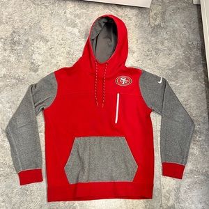 Men’s Nike San Francisco 49ers Hoodie | size large